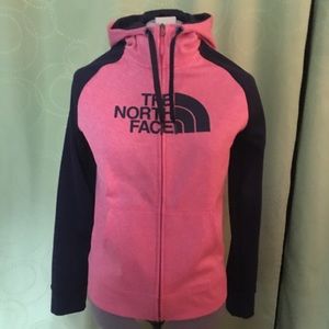 Women’s Northface zippered Hoodie